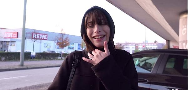  GERMAN SCOUT - TINY EMO GIRL SILVIA SEDUCE TO EXTREM DIRTY SEX AT STREET PICKUP